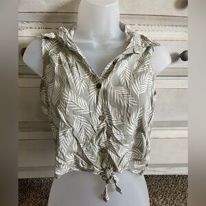 Summer tank crop top